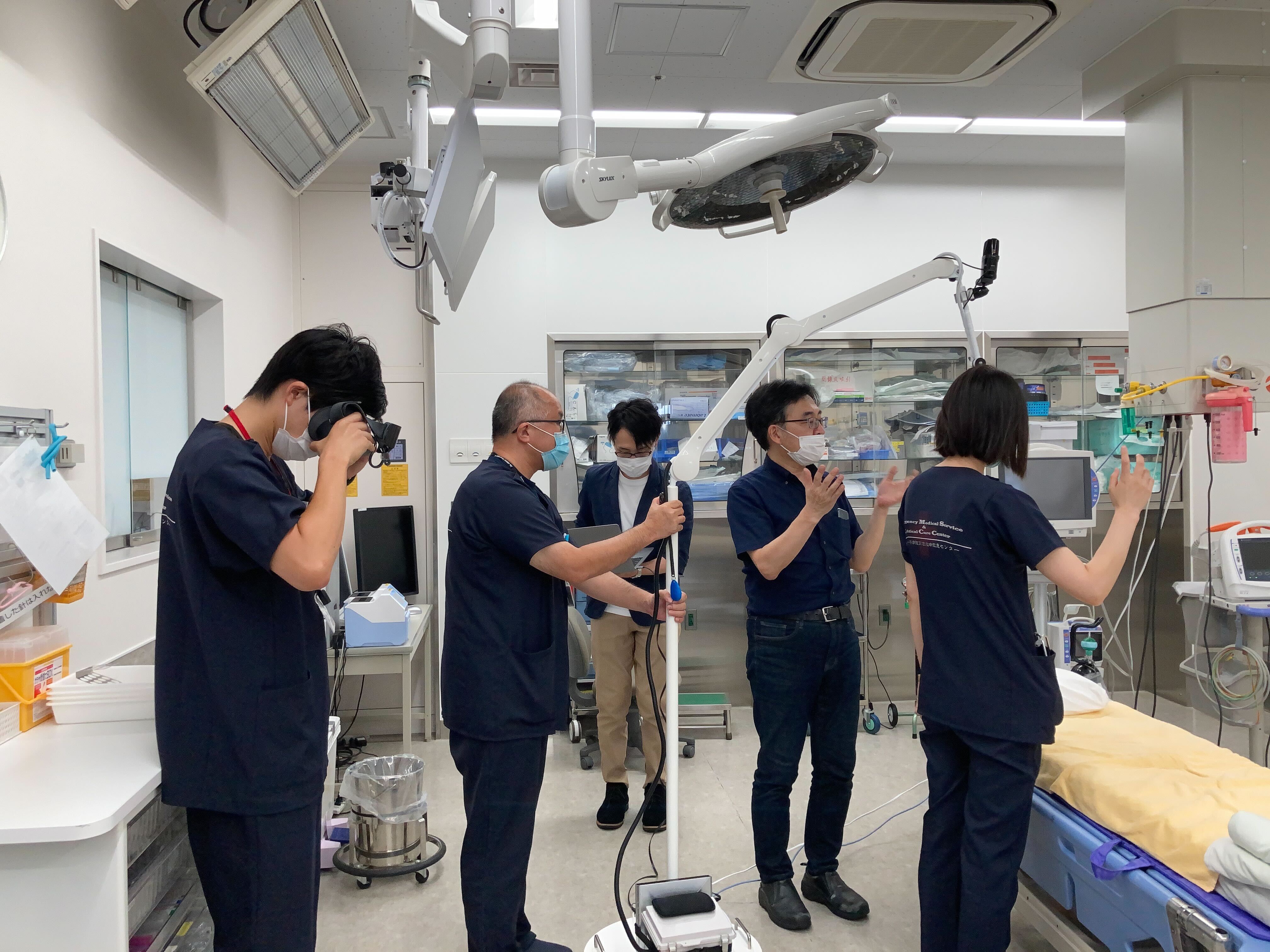 VR撮影現場